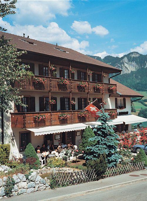 Hotel Restaurant Le Gruyerien Morlon Exteriér fotografie