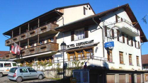 Hotel Restaurant Le Gruyerien Morlon Exteriér fotografie